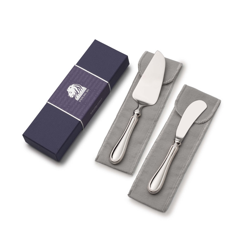 Wallace Giorgio 2 Pc Cheese Set