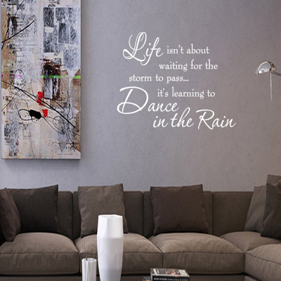 Text & Numbers Non-Wall Damaging Wall Decals