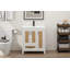 Meuble-lavabo 30 po avec lavabo blanc