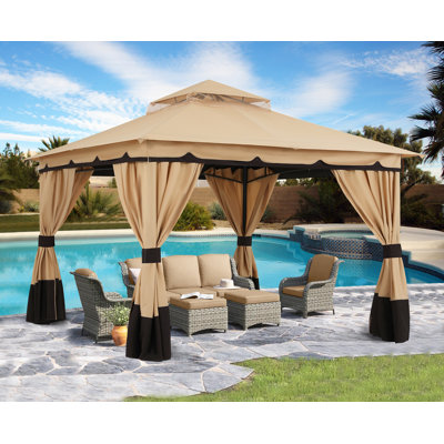 Steel Patio The Soft Roof Gazebos