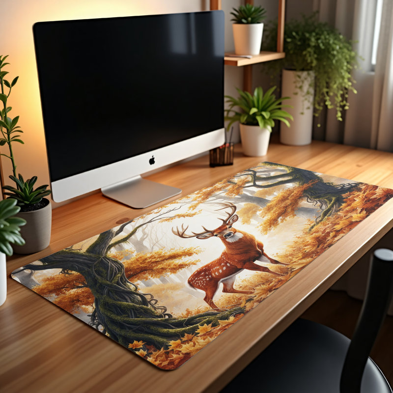 Polyester Desk Pad, 23.6x13.8