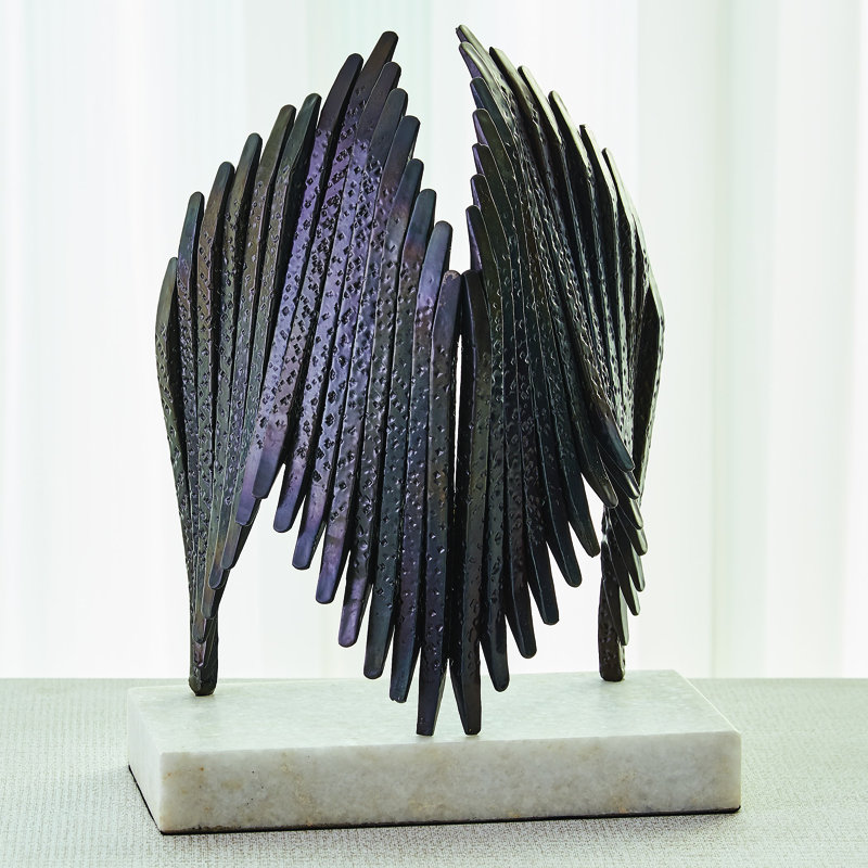 Icarus Sculpture, Torched