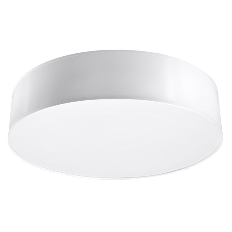 Floreat Flush Mount, White, 11cm H x 55cm W