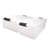 Homz Multipurpose Stackable Storage Bin with Latching Lids-90640360-103255330
