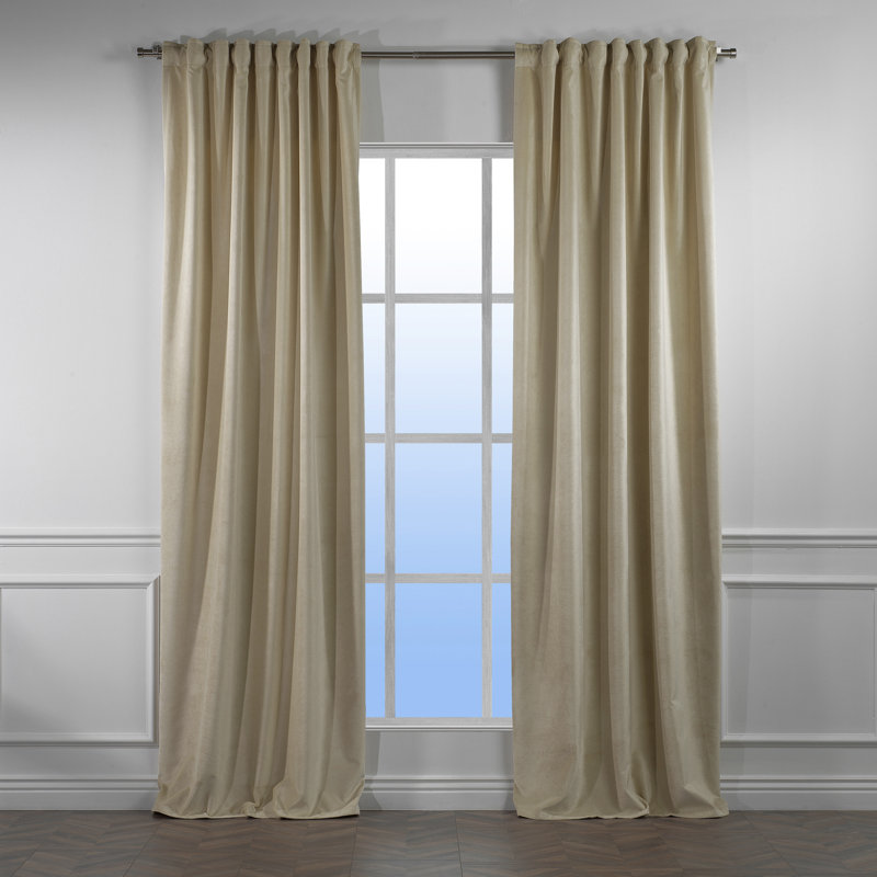 Decorative Double Panel in Matt, Extra Wide X Extra Long, L 52 po x L 72 po, 13 écru