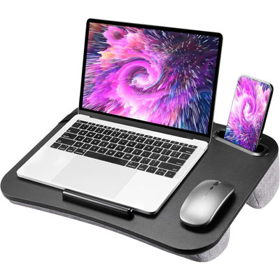 Laptop Lap Desk, Fits Up To 15.6-Inch Laptops And Tablets...