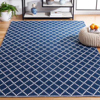 Breckenridge Flat Weave Cotton Geometric Rug