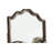 Baudouin Weathered Oak Finish Mirror