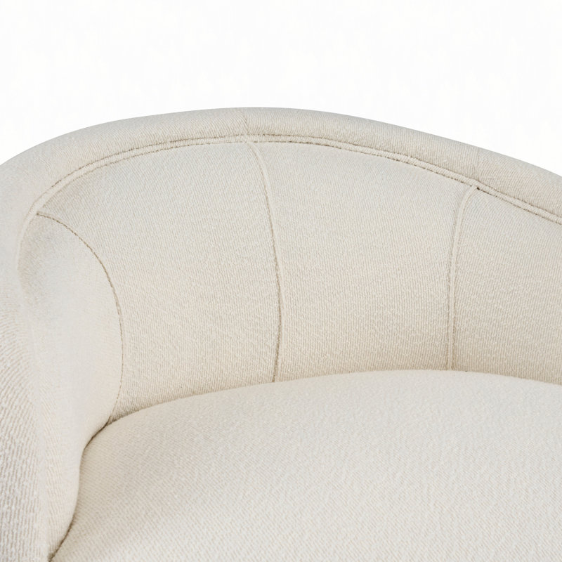 Chaise d'appoint Amanda, Crème