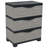 Freestanding Plastic 3-Drawer Storage Unit-701494768