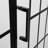 40" W X 72" H Glass Shower Door In Matte Black, Bathroom Fashion Choice Black With Glass, Pivot Appealing Quality