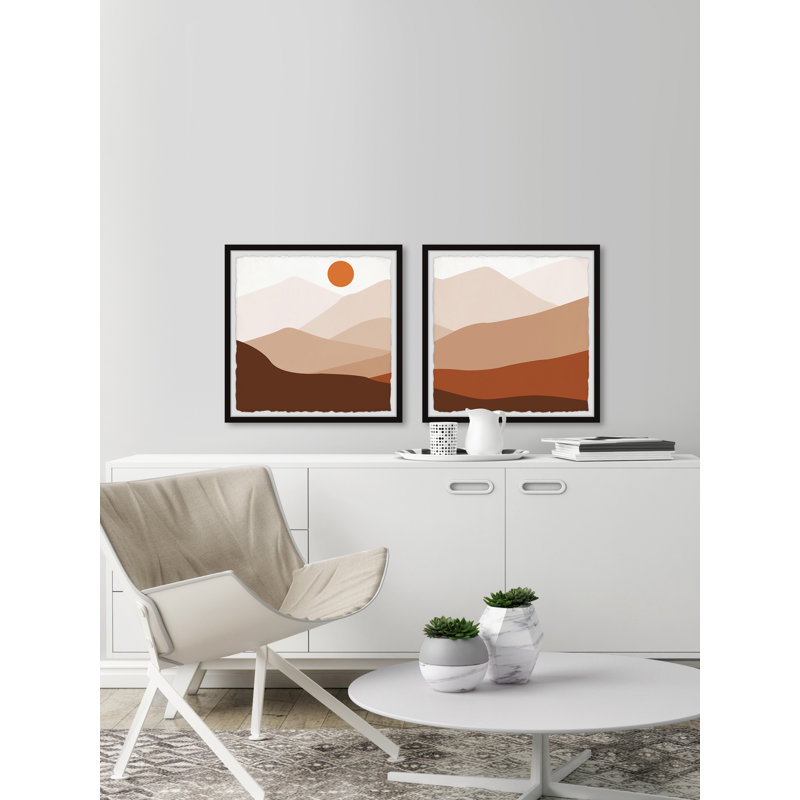I Climb Mountains - 2 Piece Single Picture Frame Painting, 81cm H x 81cm W x 3.81cm D