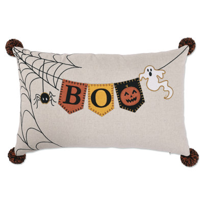 Cotton Reversible Throw Pillow