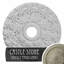 Médaillon de plafond Endurathane Saverne, l 18 1/2 po x H 13 1/2 po x P 1 7/8 po, finition cuivre poli peint à la main-28580370