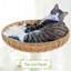 137.5cm H Tall Rattan Cat Tree