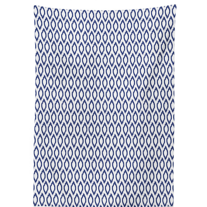 Ikat Tablecloth, 84" L x 60" W