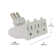 15-Amp Standard Tamper Resistant Triplex Outlet