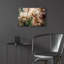 Art mural en verre acrylique de 24 po x 16 po Fleur De Lis Living par Antique Fabrikken