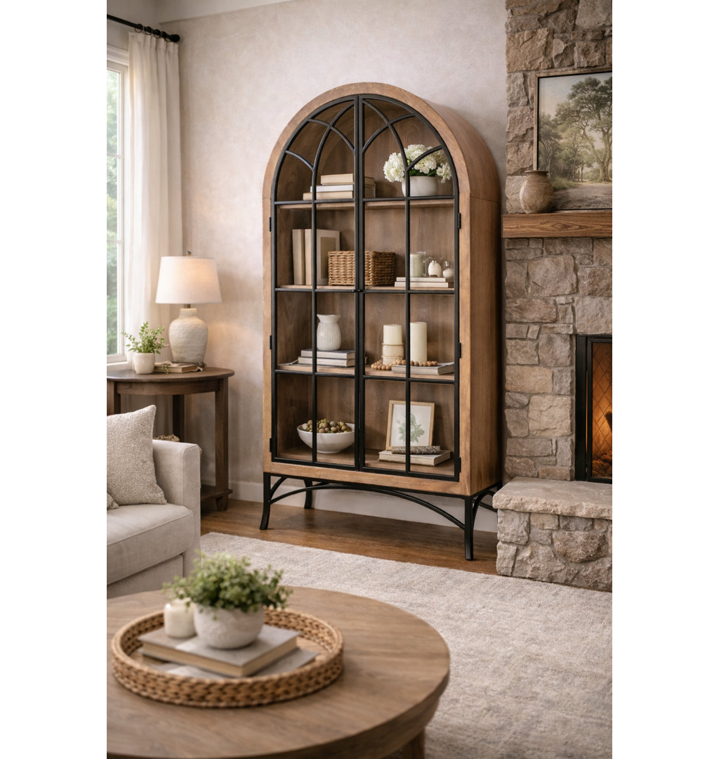 Lark Manor™ Ella Glass Display Cabinet Lark Manor™ 