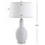 Lampe de table en céramique 30 po Stegman-70774409
