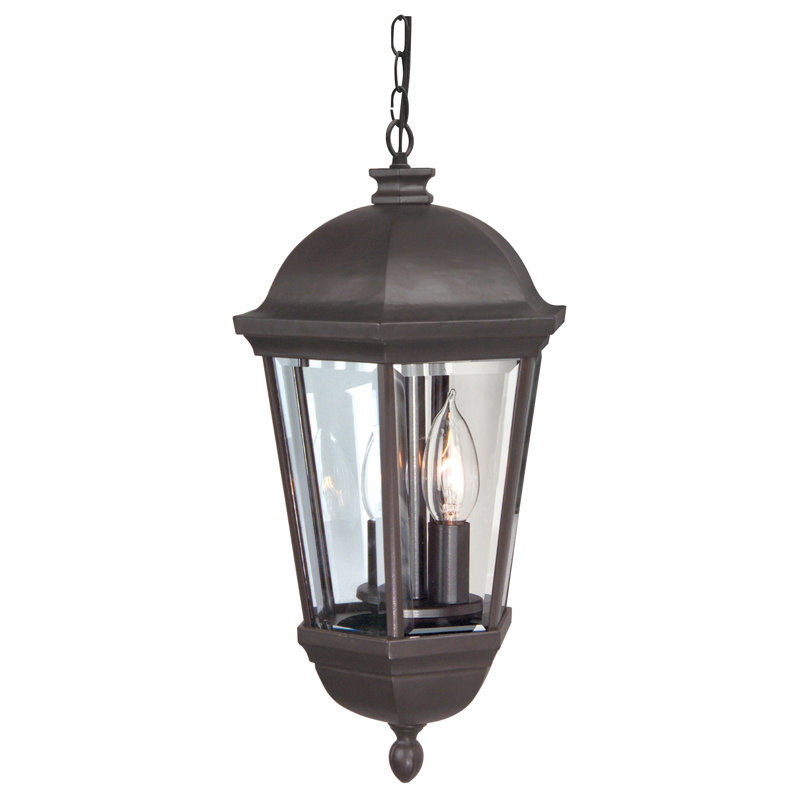 Lanterne suspendue d'extérieur en aluminium 3 lumières Britannia