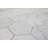 4" CARRARA HONEYCOMB HONED