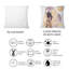 Coussin décoratif à imprimé glamour «Young Pregnant Woman V»-239179748