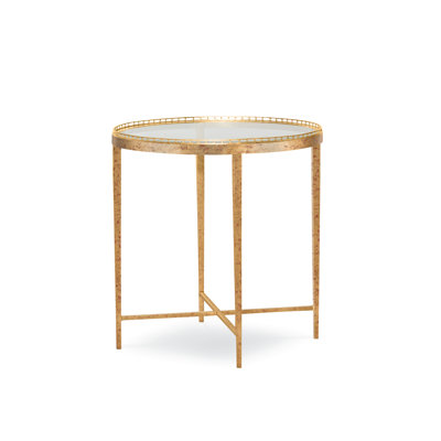 Details Occasional Glass End Table