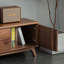 Meuble télé en bois massif de style américain-110329320