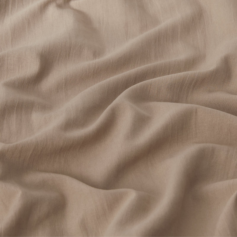  Bedsure Duvet Cover Cal King Size with Fitted Sheet - 4 Pieces Prewashed Cotton-Like Extra Soft Bedding Set, Linen