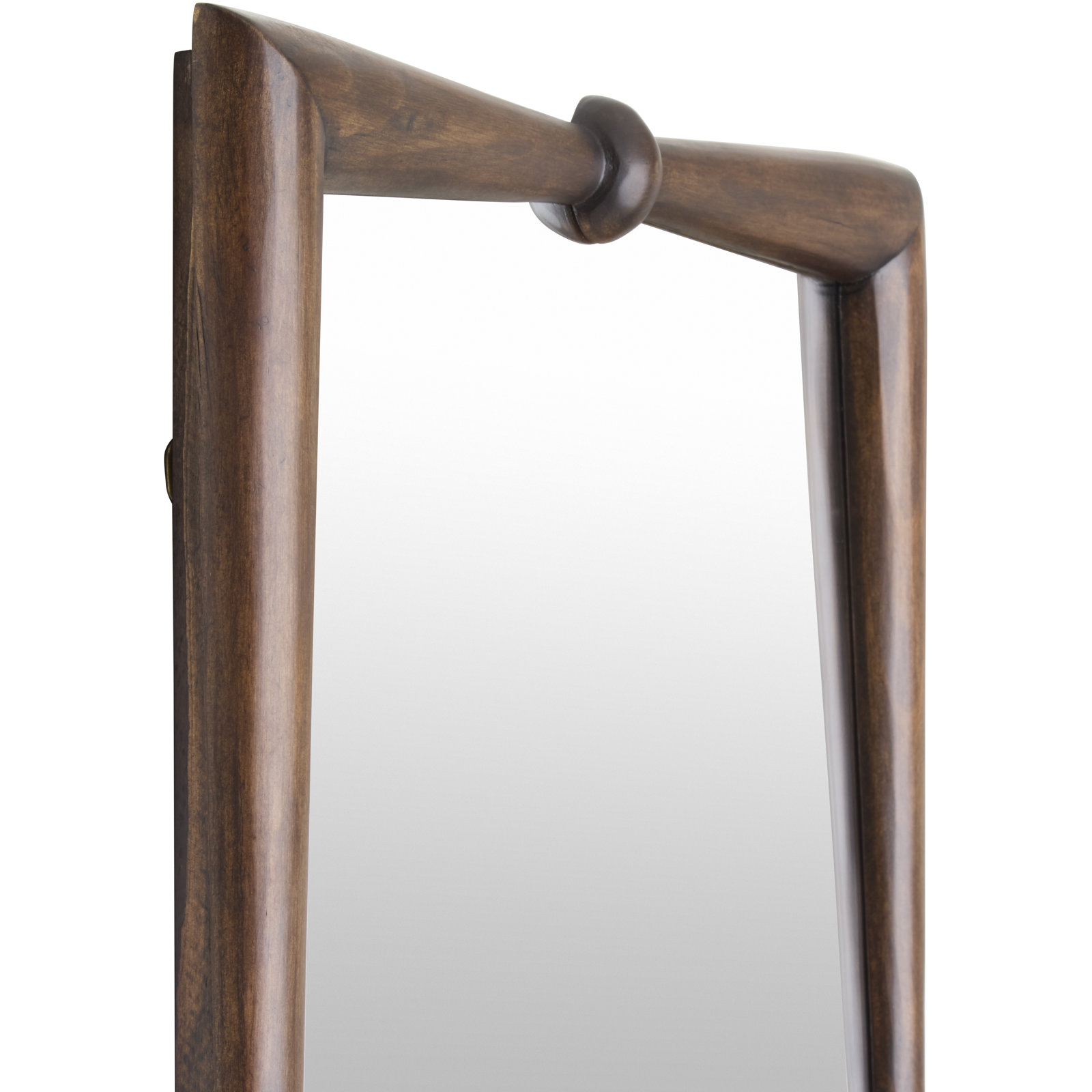 Prosper Pine Accent Mirror, 36" x 24", Brown