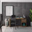 Bureau à domicile extensible - Noyer-326929241