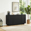 Buffet cannelé de 64,6 pouces avec 4 portes-711238681