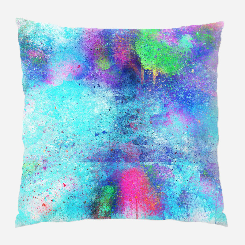 Coussin décoratif Bonita, Microsuède, Intérieur