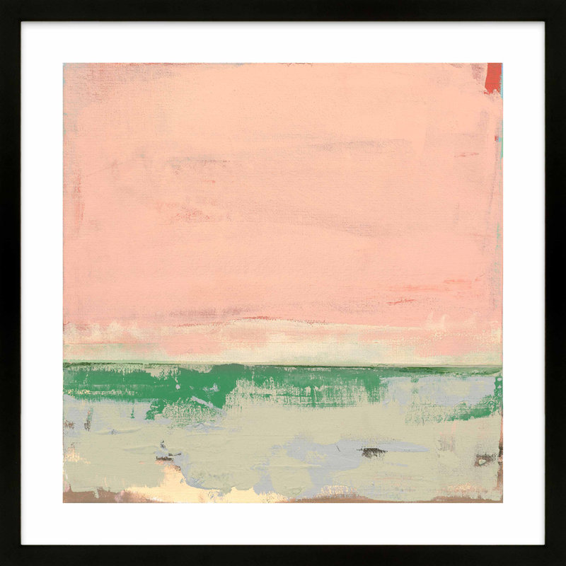 Provence 1 Print by Andrea Stokes, Black Framed Paper, 16" H x 16" W x 1.25" D