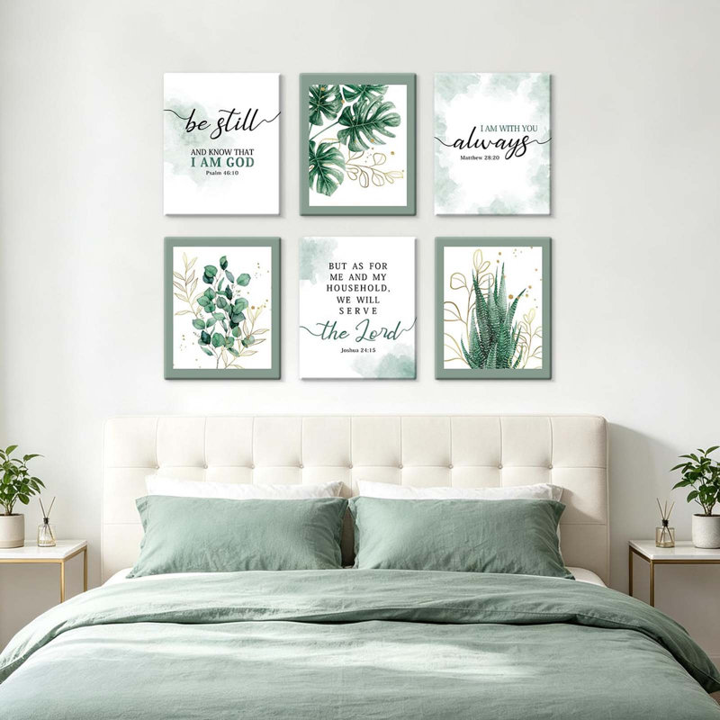 6 Piece Wrapped Canvas Print