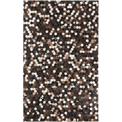 Tapis brun foncé Jed