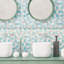 Carreau de mosaïque pelez et collez en PVC 11 po x 11 po-69935973