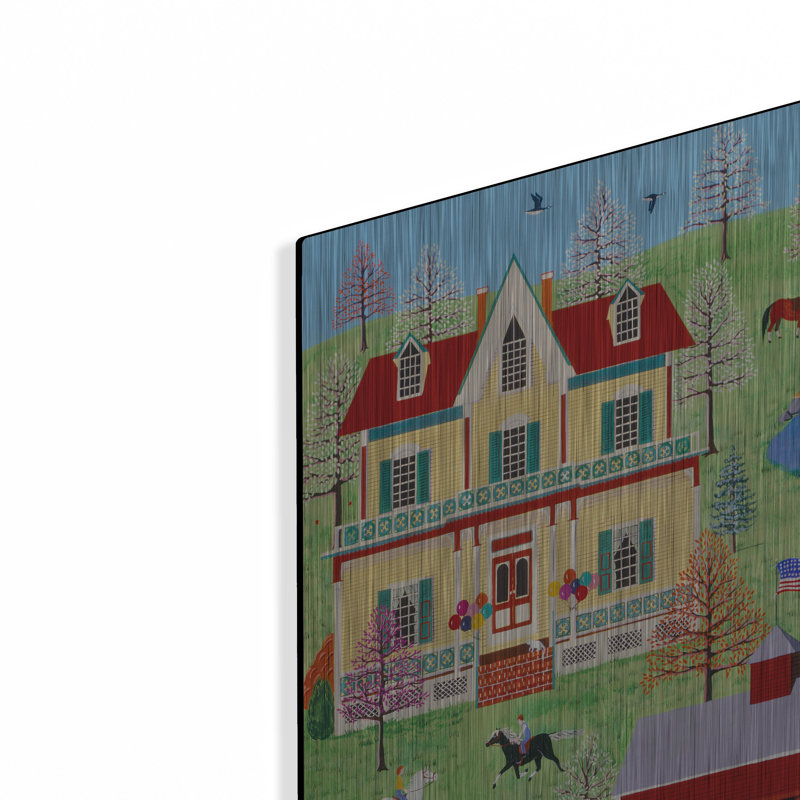 "Pony Party" par Susan Henke Fine Art, H 24 po x l 16 po