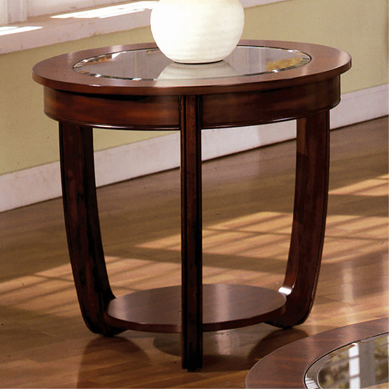 Table basse en cerisier foncé 1 pièce