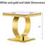 Ensemble de tables de bout