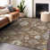 Premium Machine Washable Prisco Chocolate Rug