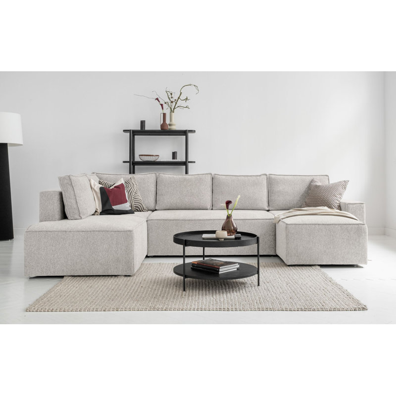 Brave Dave 8 Seater Corner Sofa , Beige
