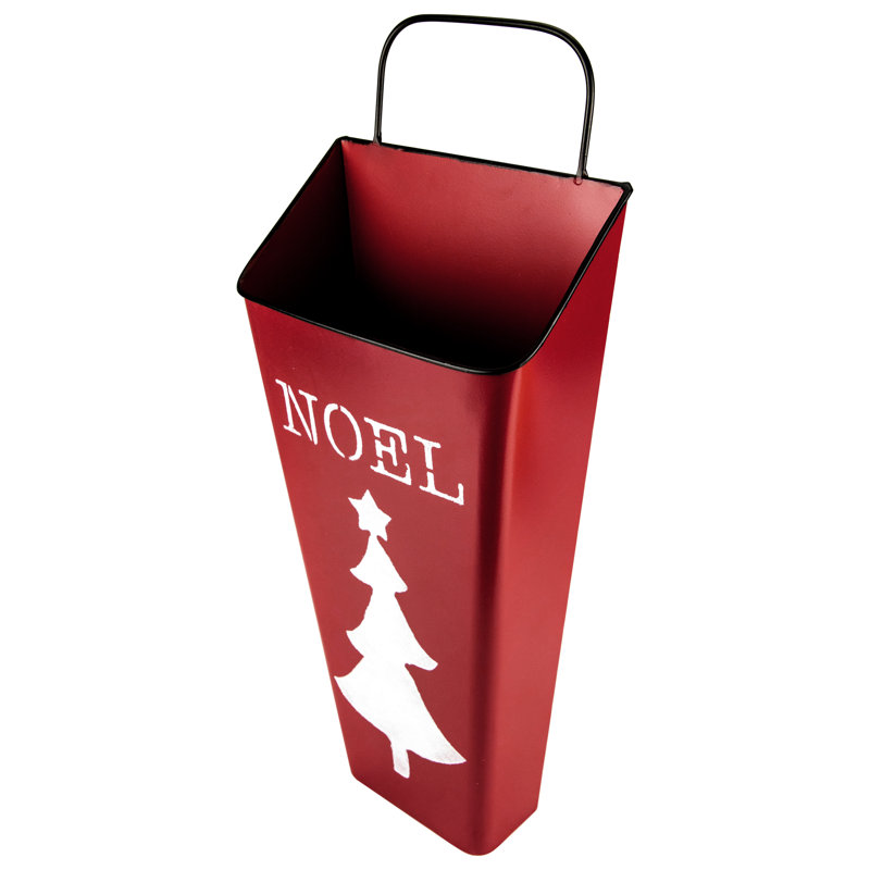 Ensemble de 2 décorations murales pour Noël 19,75 po Red Noel et Green Joy