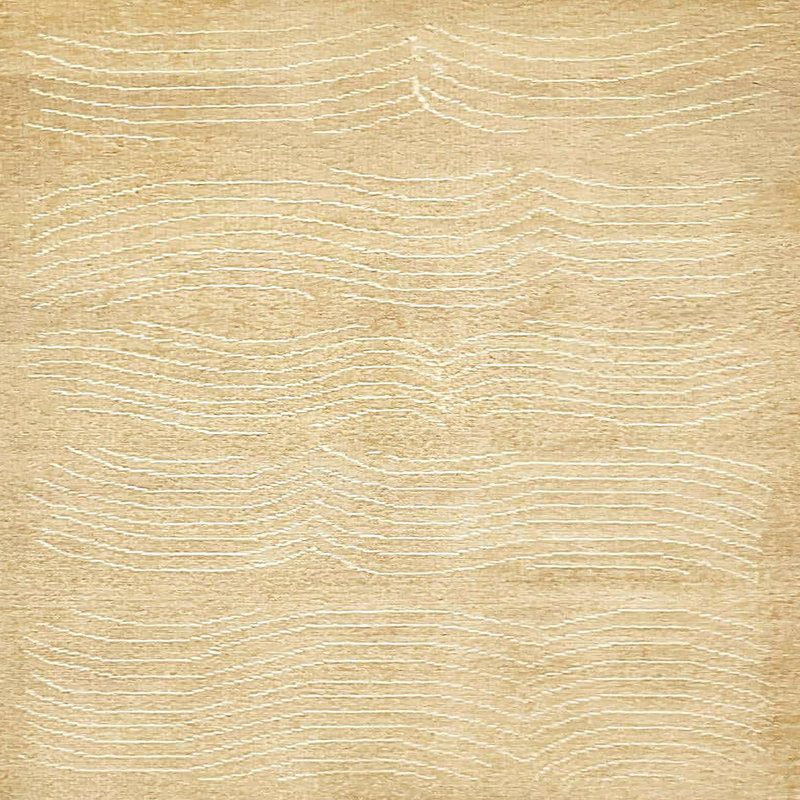 Tapis abstrait moderne 400, Carré 8 pi