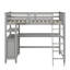 Lit mezzanine simple avec tiroirs Jawanda Kids-987325196