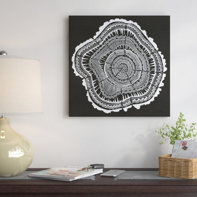 « tree rings ii », impression sur toile