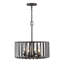 Lustre tambour lanterne à 4 lumières Reid