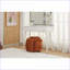 Repose-pieds moderne avec nœuds pour le salon, la chambre à coucher et le canapé | Orange | Chenille-1563852221