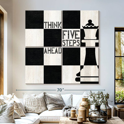 Senne Chessboard Sentiment II - Five Steps